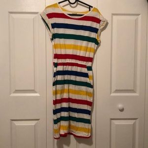 Primary Color Dress plus Green